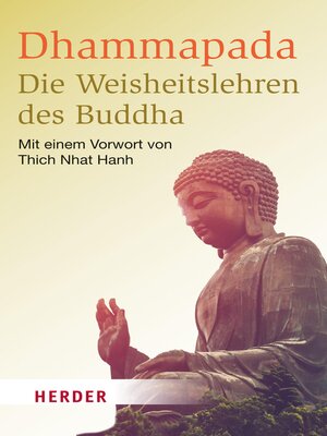 cover image of Dhammapada--Die Weisheitslehren des Buddha